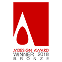 A'Design award bronz díj logo